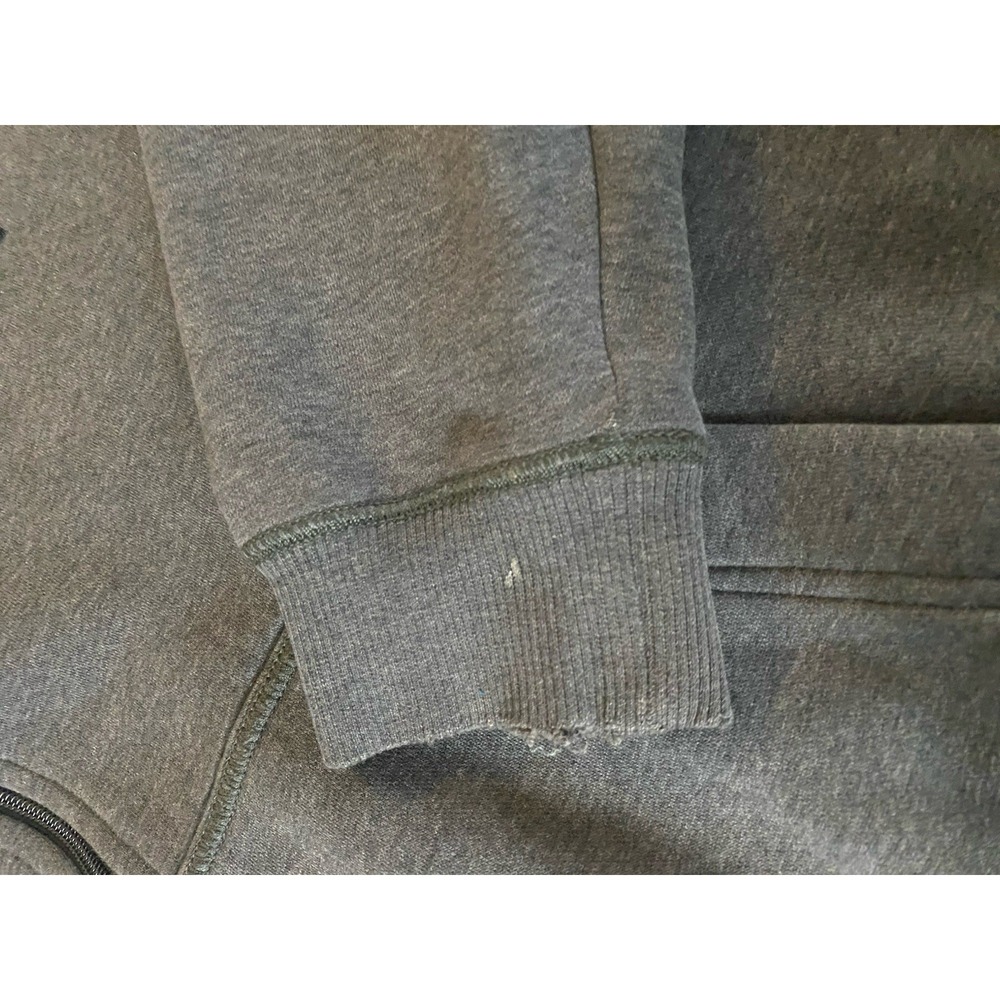Nike Sportswear Men Full Zip Hoodie SZ XL Gray VTG Varsity Style Code 333260-071 - Picture 10 of 16